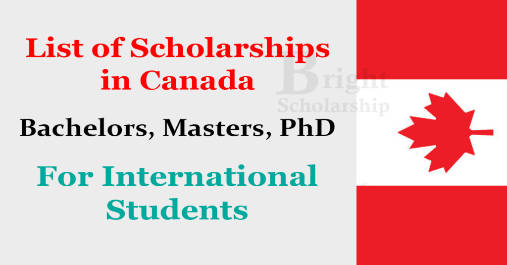 PhD Scholarships in Canada in 2025